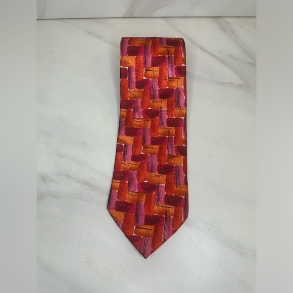 J. Garcia Blue Mountain Collection 38 silk necktie - Picture 1 of 4